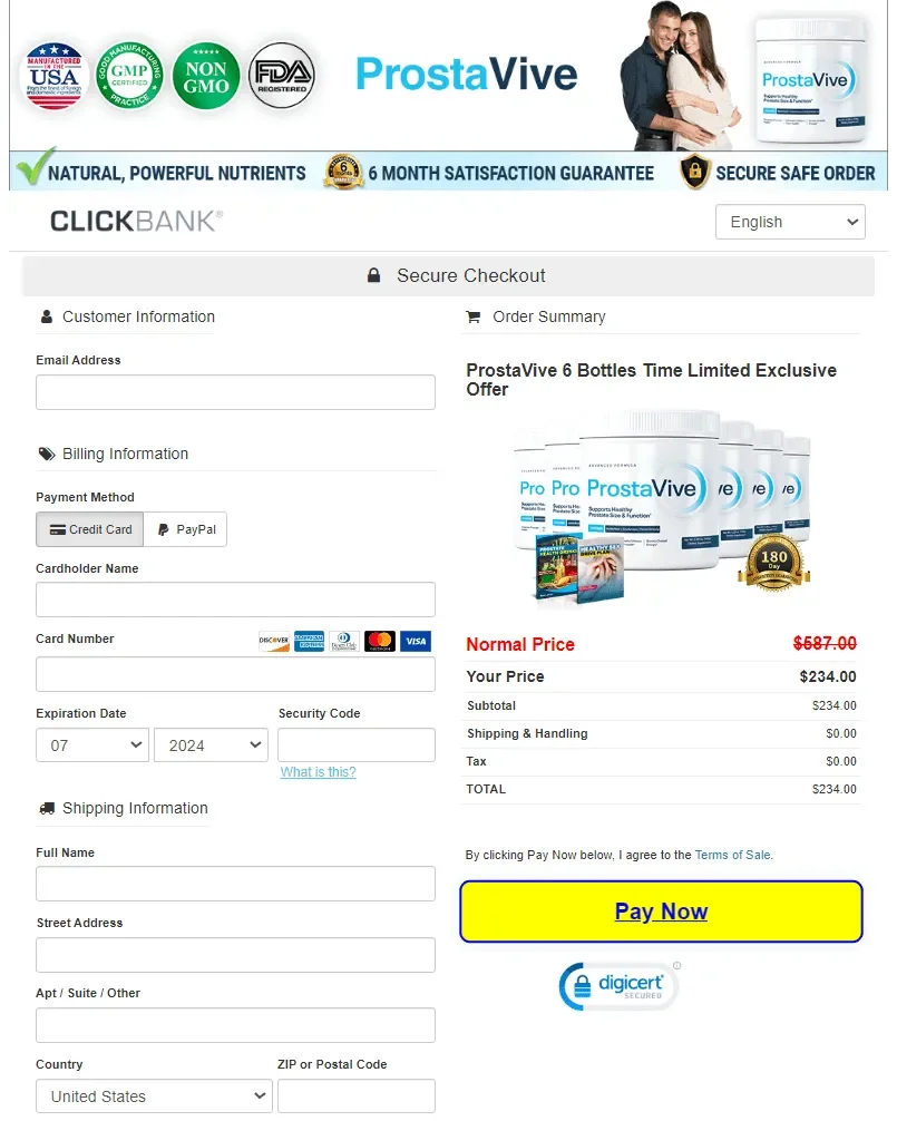 prostavive official site